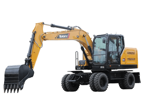 SY155W Wheeled Excavator