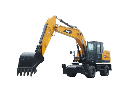 SY215W Wheeled Excavator